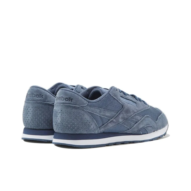Reebok Classic Nylon Casual Shoes Men Low-Top Denim Blue-2