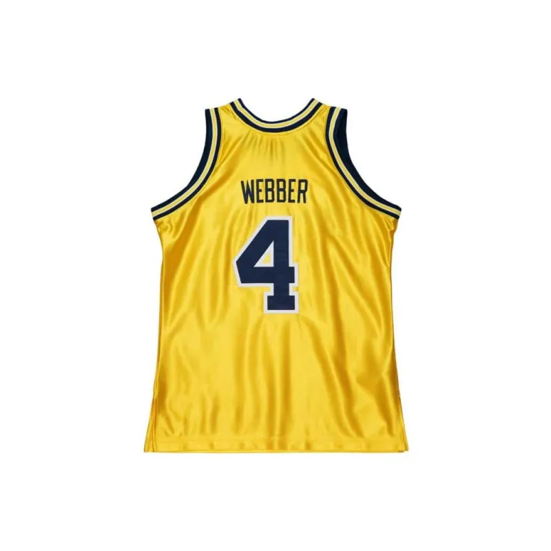 Mitchell Ness 1991/92 Chris Webber Michigan Wolverines Swingman Jersey-1
