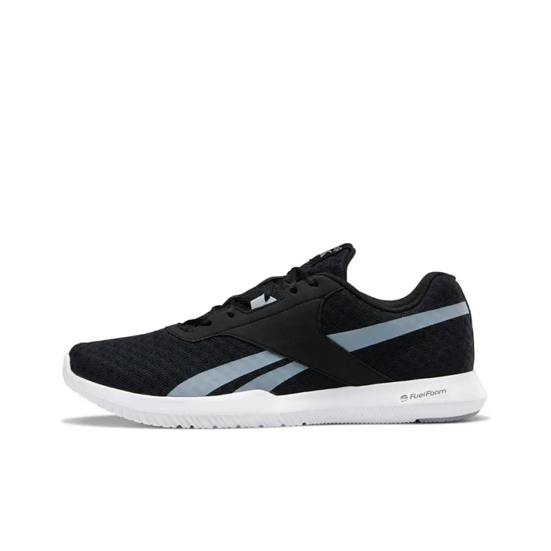 Reebok Reago Essential 2 Casual Shoes Men Low Top Black/Blue Color-0
