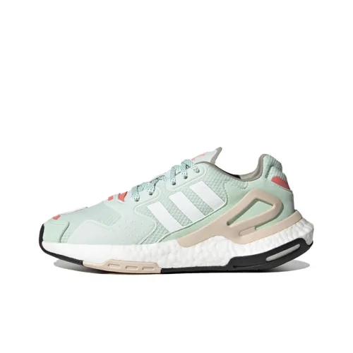 Adidas Originals Day Jogger Casual Shoes Women's Low-Top Green/White/Orange