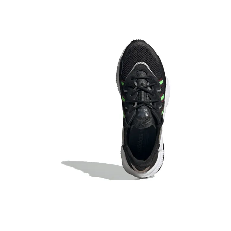 Adidas Ozweego Core Black Solar Green-2