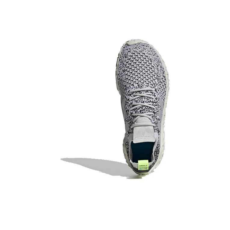 Adidas Originals F/22 PK Cushioned Slip-Resistant Low-Top Casual Shoes Men's Gray White-4