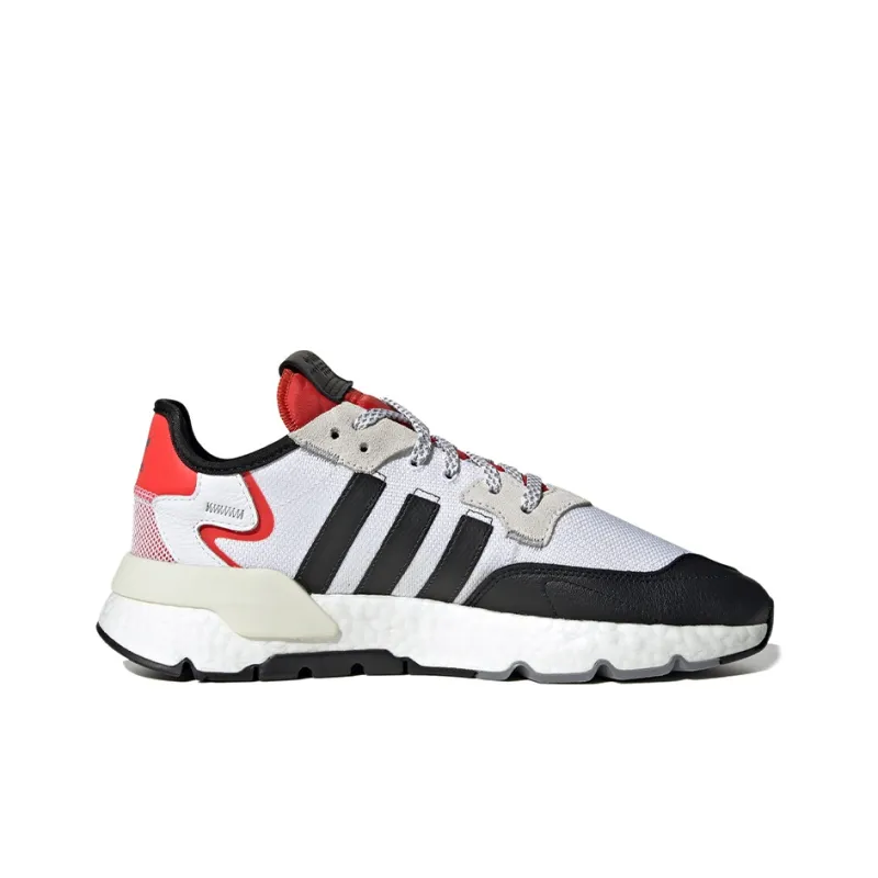 Adidas Nite Jogger White Black Red-1