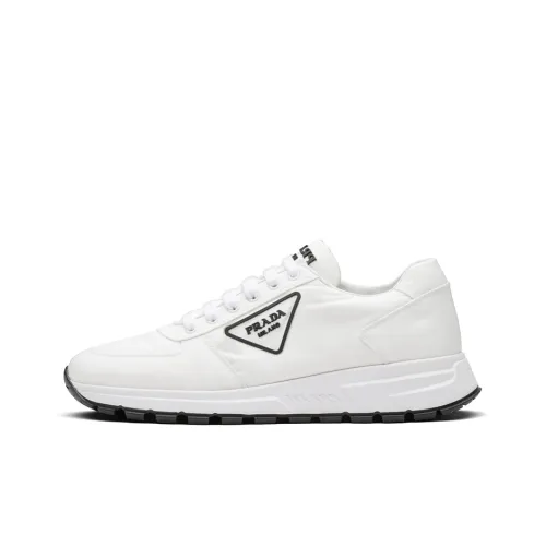 PRADA PRAX 1 Cushioning Anti-Slip Wear-Resistant Breathability Low-Top Casual Blanco Women's White