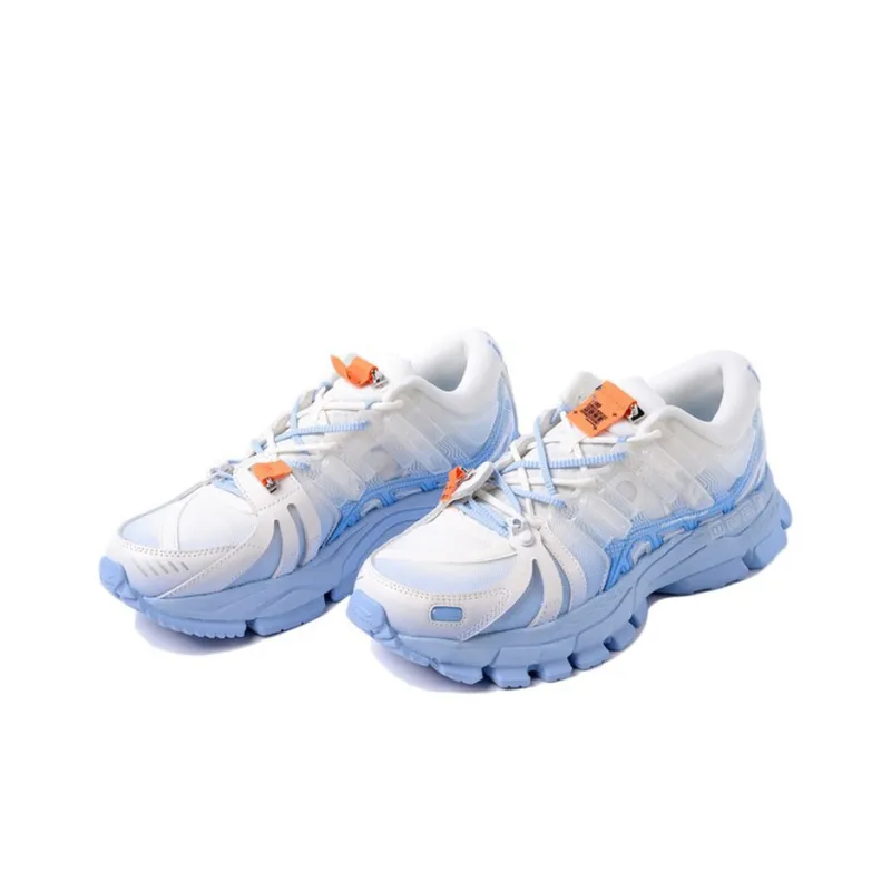 LiNing Casual Shoes Men Low-Top White/Blue-2