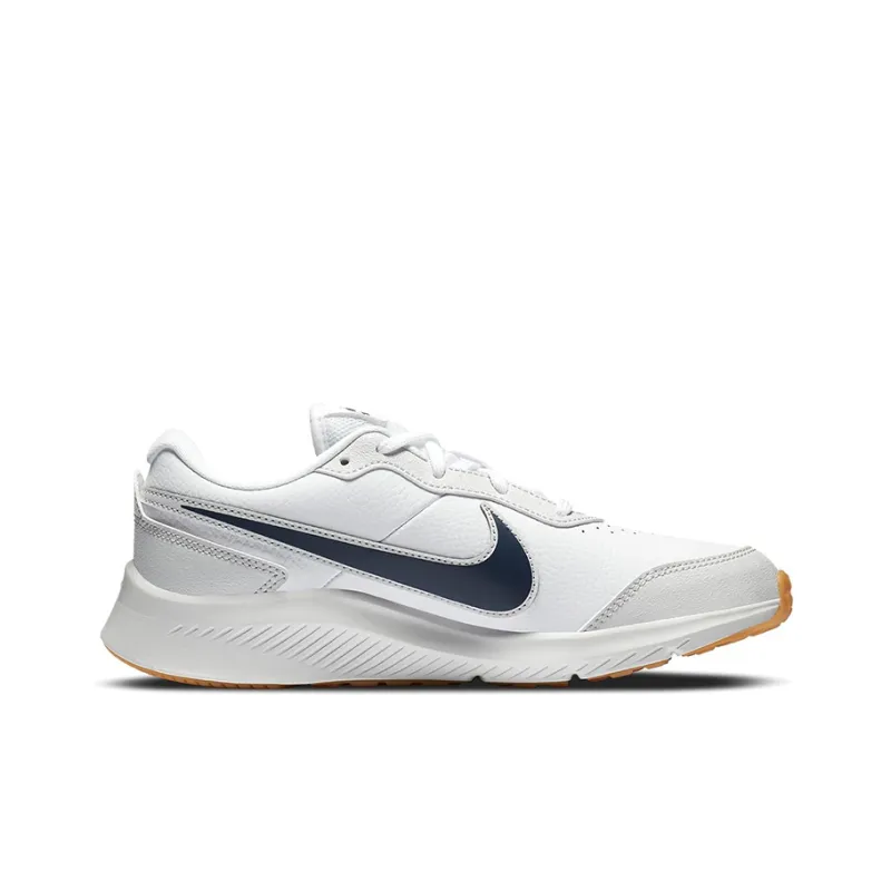 Nike Varsity Leather GS 'White Midnight Navy'-1
