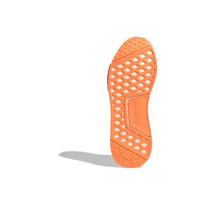 Adidas Nmd R1 Cream White Screaming Orange-5