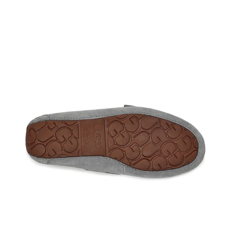 UGG Dakota Leather Bow 'Blue Grey' Women's-5