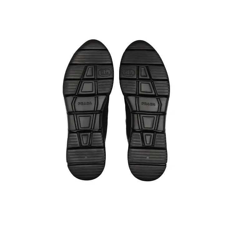 PRADA Cushioning, Slip Resistant, Abrasion Resistant, Breathable Low Top Sports Casual Shoes Men's Black-5