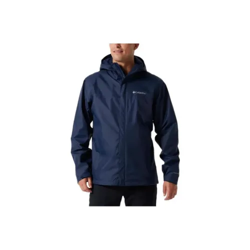 Columbia Watertight Jackets Men Navy Blue