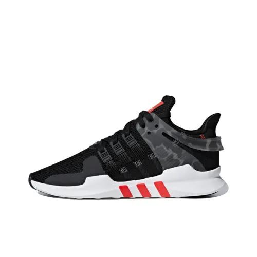 Adidas Originals EQT Support ADV Casual Shoes Unisex Low-Top Black/White/Red