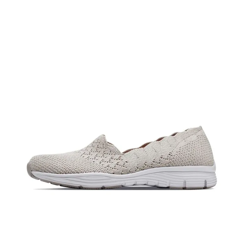 Skechers Modern Comfort Slip On Shoes Ivory Women's-0
