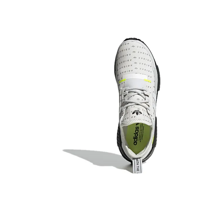Adidas Nmd R1 White Team Solar Yellow-4
