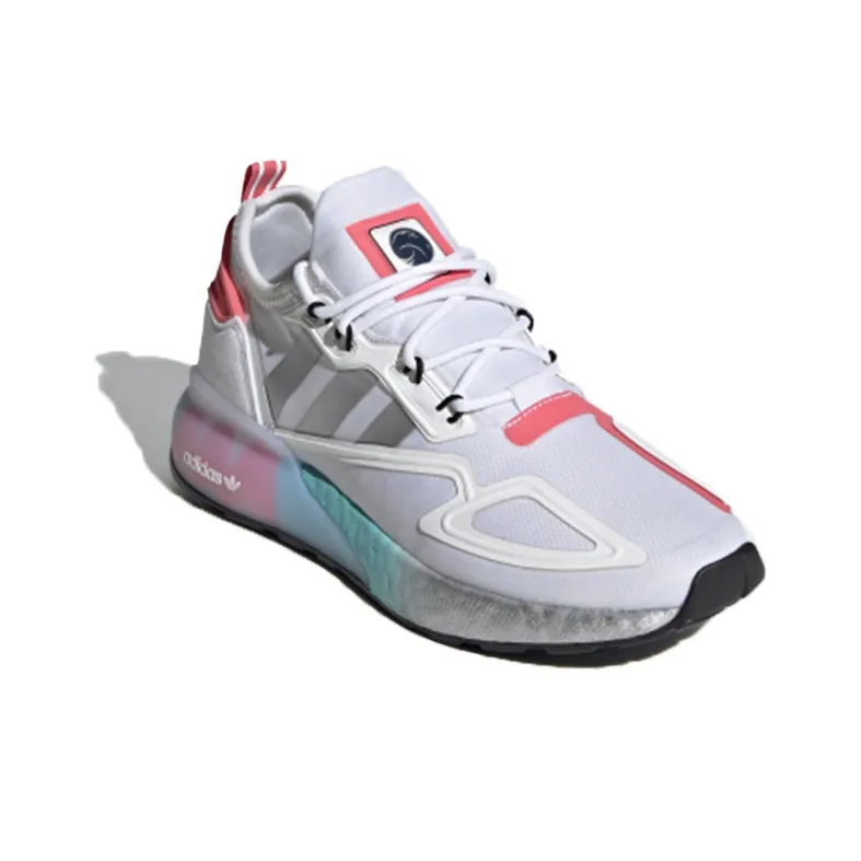 Adidas Zx 2K Boost Nasa White Hazy Rose Women's-2