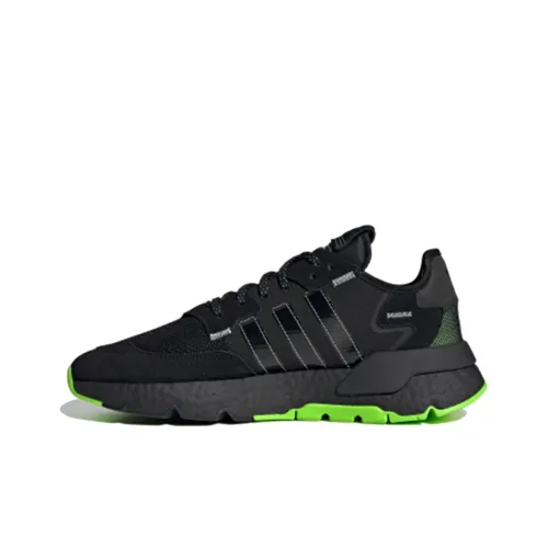 Adidas Originals Nite Jogger Casual Shoes Unisex Low-Top Black/Green