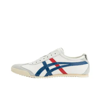 Onitsuka Tiger Onitsuka Tiger Mexico Slip On Deluxe Nm White Onitsuka Tiger Blue
