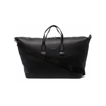 CALVIN KLEIN Polyurethane Travel Bags Shoulder Bag Crossbody Bag Handbag Men's Black