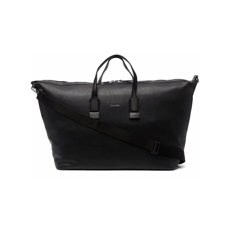 CALVIN KLEIN Polyurethane Travel Bags Shoulder Bag Crossbody Bag Handbag Men's Black-0