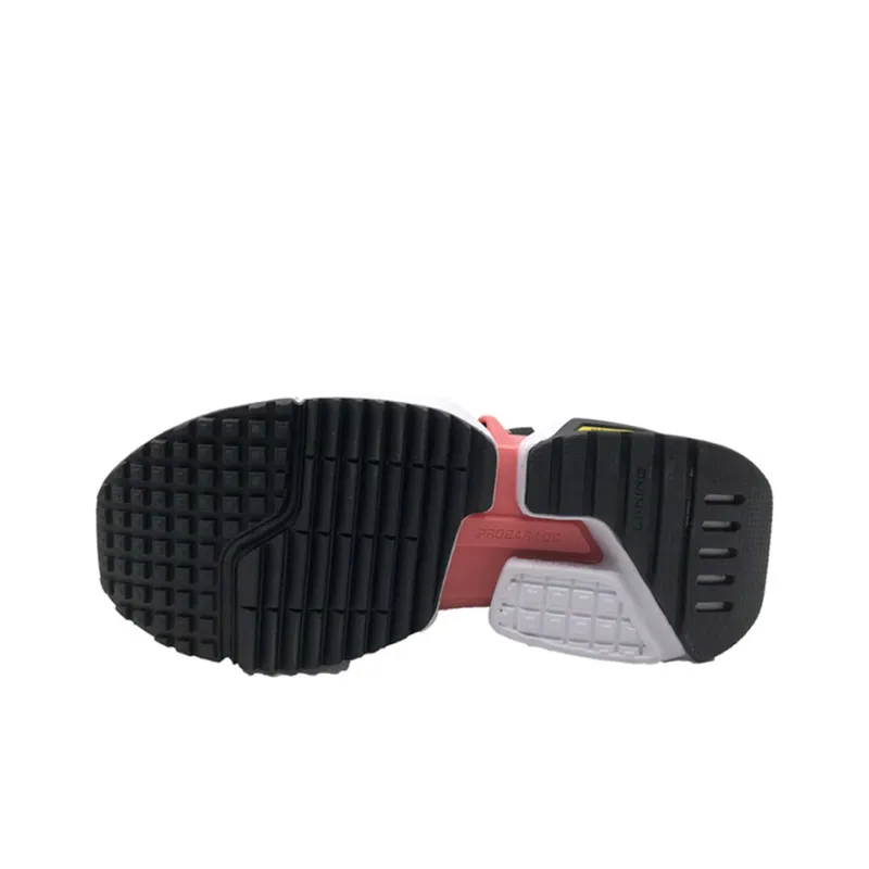 LiNing Pan Gu Casual Shoes Women's Low Top Black/White/Red-3