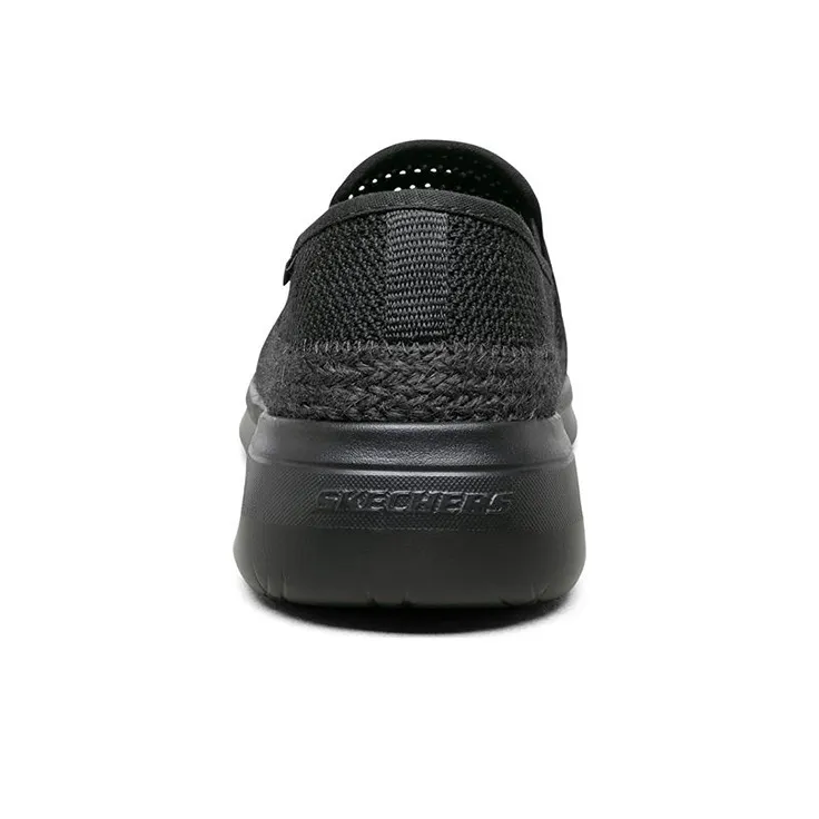 Skechers Lattimore Breathable Low-Top Casual Shoes Men's All Black-3