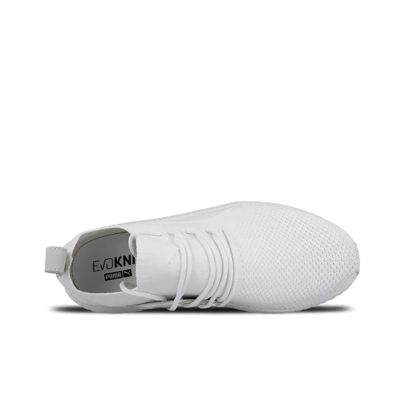 PUMA Tsugi Apex Evoknit Low Top Running Shoes White-3