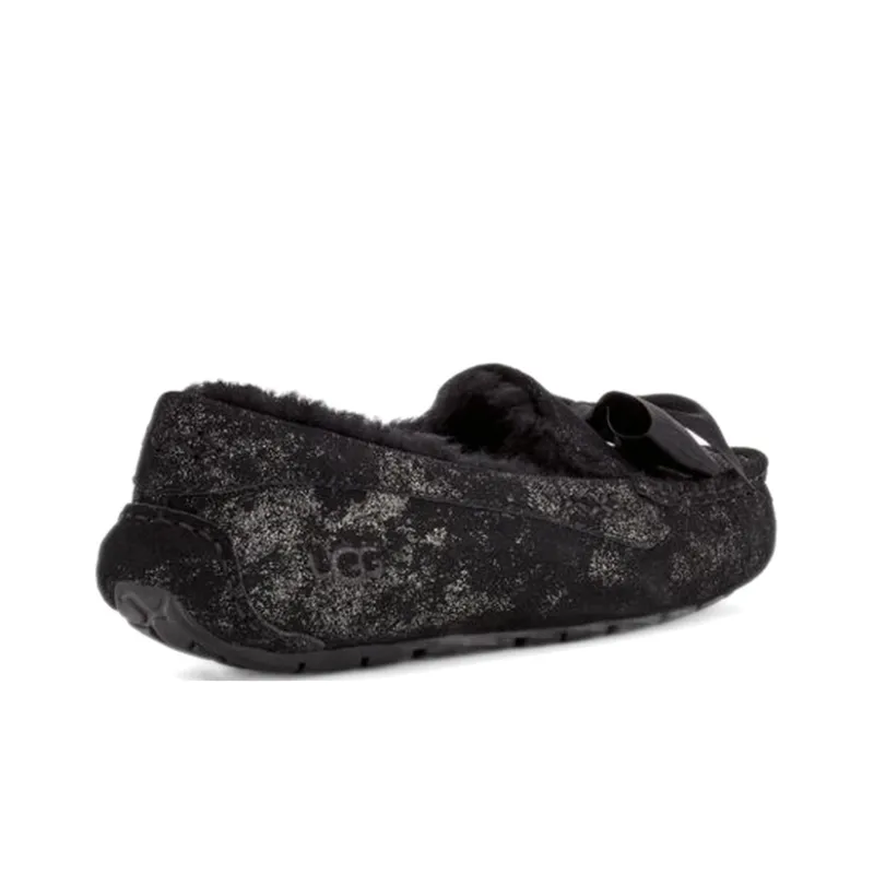 UGG Ansley Bow Glimmer 'Black' Women's-4