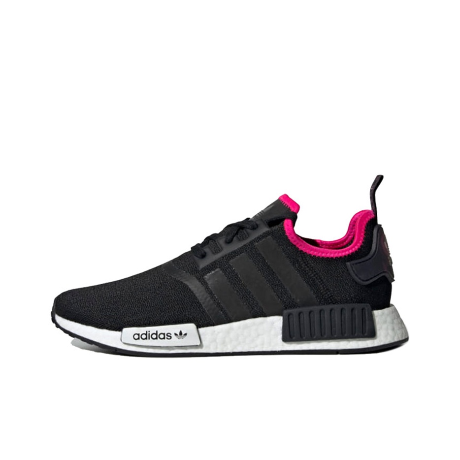 Adidas nmd r1 black and pink online