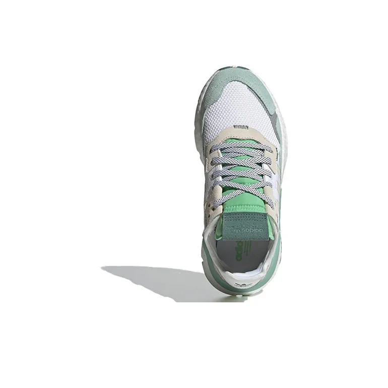 Adidas Originals Nite Jogger 'White Aluminum' Women's-4