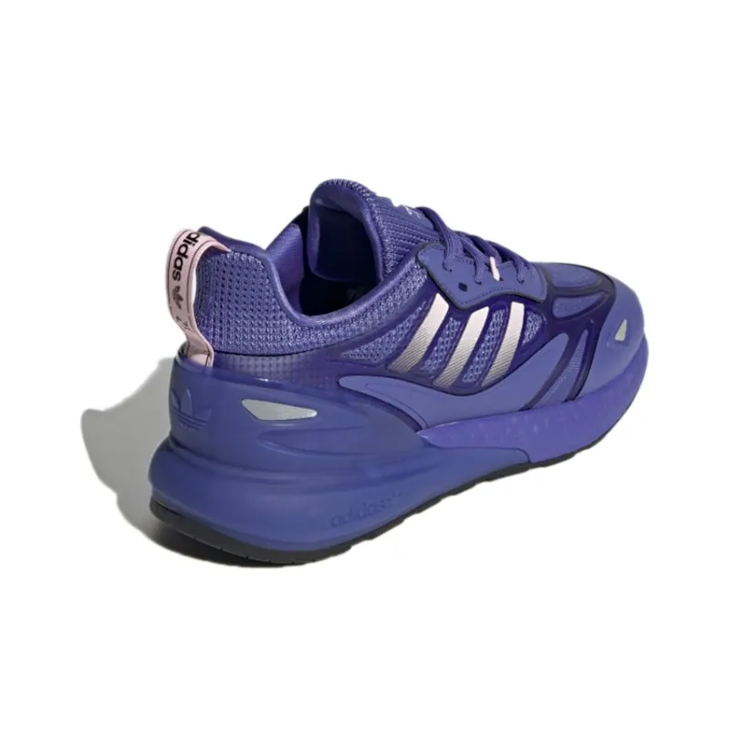 Adidas Zx 2K Boost 2.0 'Purple Silver Metallic' Women's-3