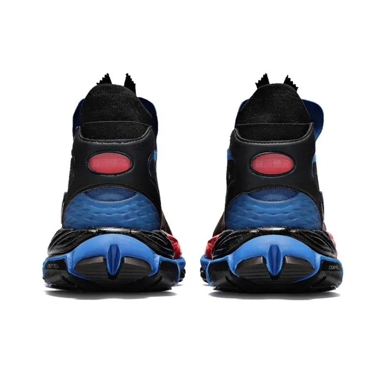 Plus x 361° Titanium Speed 1.0 Non-slip Lightweight High-Top Casual Shoes Men's Submarine Blue-3