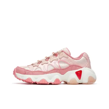 FILA Jagger Vntg Running Shoes Gs Pink/White/Red Women's