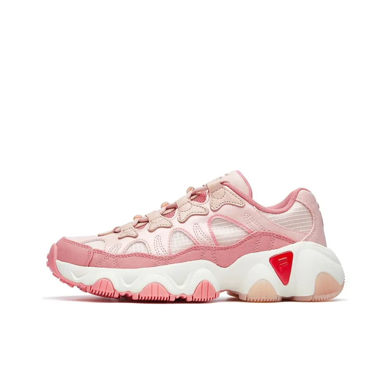 FILA Jagger Vntg Running Shoes Gs Pink/White/Red Women's-0