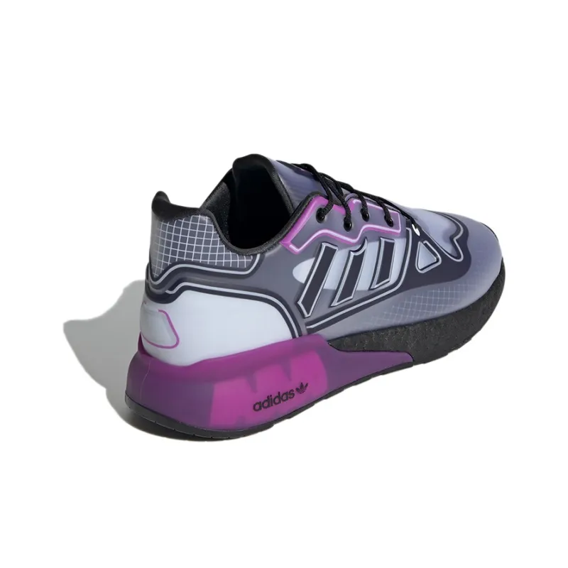 Adidas Originals Zx 2K Boost Futureshell 'Blue Purple White'-3