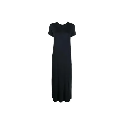 EMPORIO ARMANI Short-Sleeved Dresses Women's Black