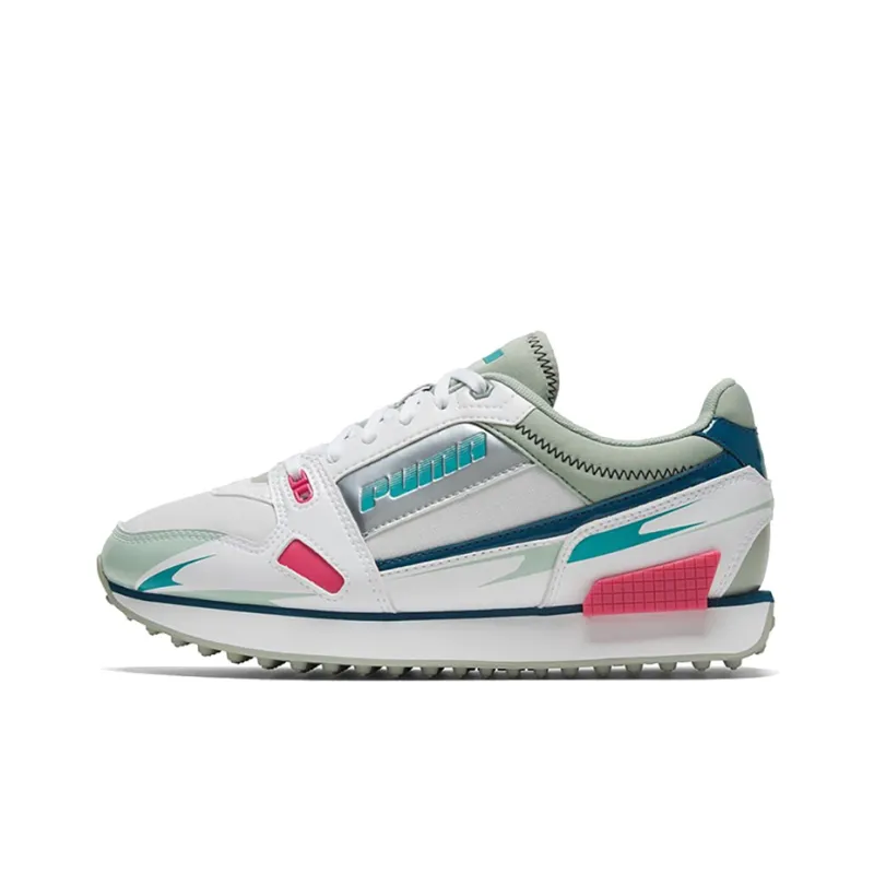 PUMA Mile Rider 'Sunny Getaway White Viridian Green' Women's-0