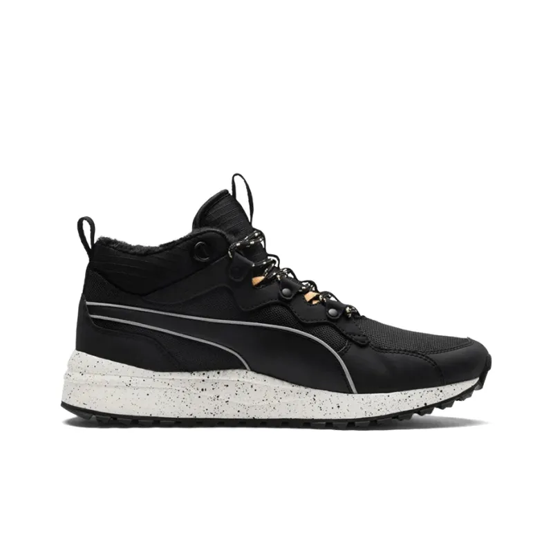 PUMA Pacer Next Sb Wtr Mid Cut Running Shoes Black/White-1