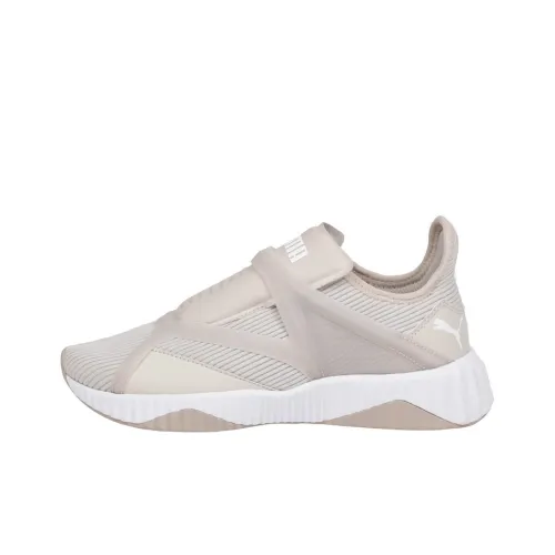 PUMA Defy Casual Shoes Women's Low-Top Beige Gray