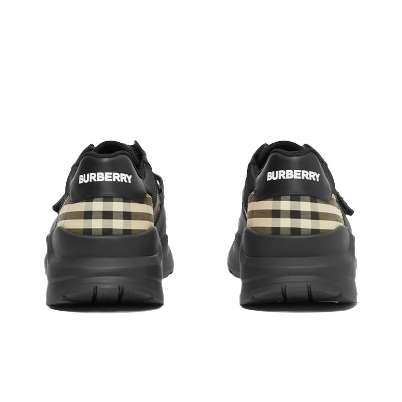 Burberry Vintage Check Mesh Black-4