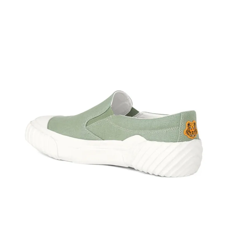 KENZO Tiger Crest Casual Shoes Men's Matcha-4