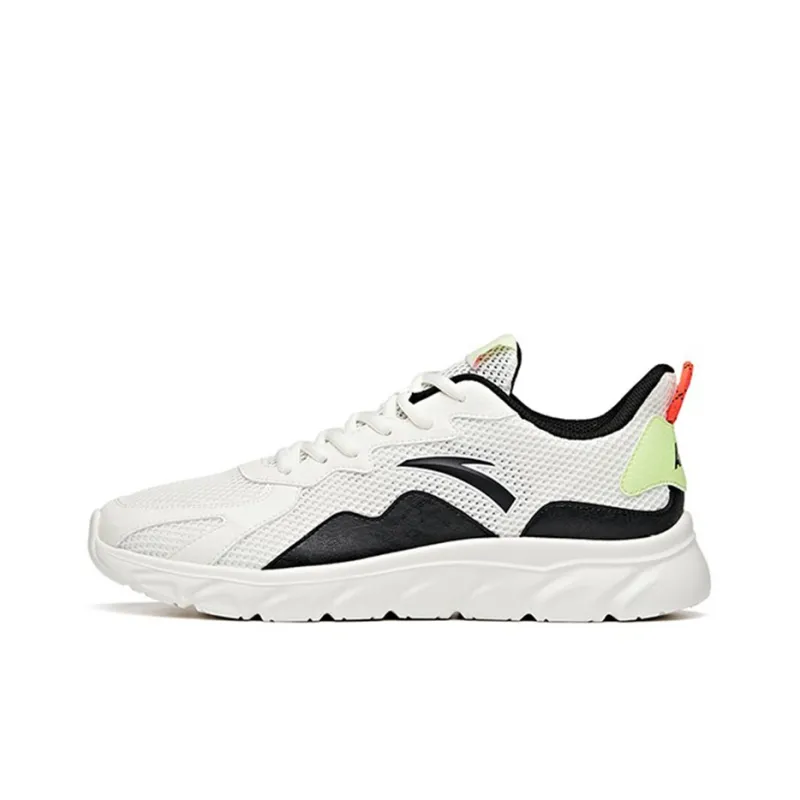 ANTA Casual Shoes Men Low Top Ivory White/Black-0