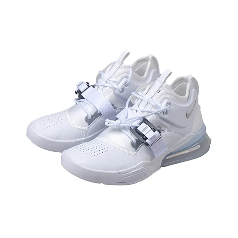 Nike Air Force 270 White Metallic Silver-1