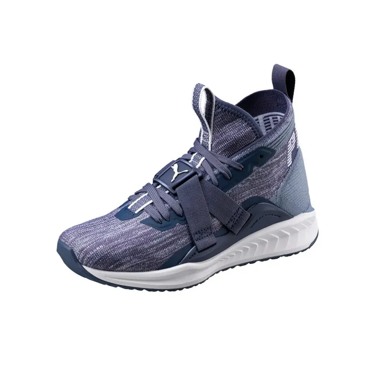 PUMA IGNITE Evoknit 2 Anti-Slip Wear-Resistant High-Top Casual Shoes-2