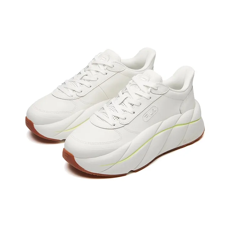 FILA Gelato Low Top Running Shoes White Women's-2