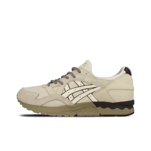 Asics Gel-Lyte 5 Casual Shoes Unisex Low-Top Beige White/Brown