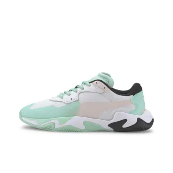 PUMA Storm Plas Tech Durable Cushioning Low-Top Casual Shoes Women's Green