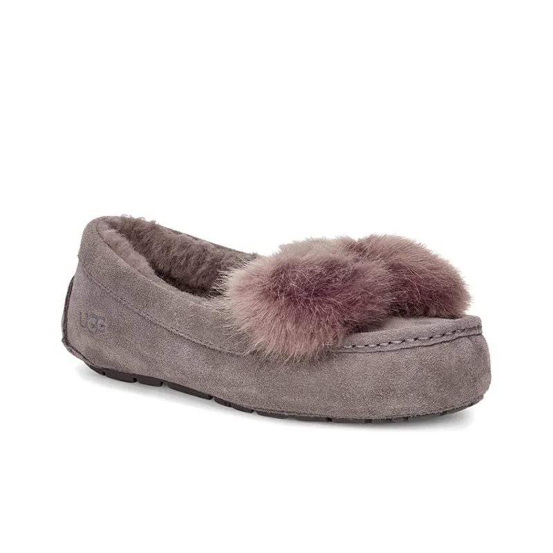 UGG Holiday Ansley Puff Bow 'Grey' Women's-2