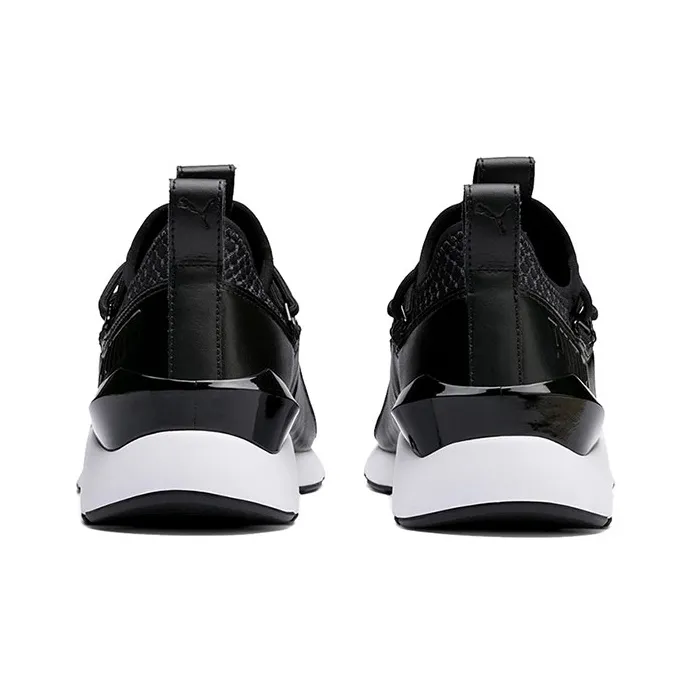 PUMA Muse 2 Reptile Trailblazer Low Running Shoes Black/White Women's-2