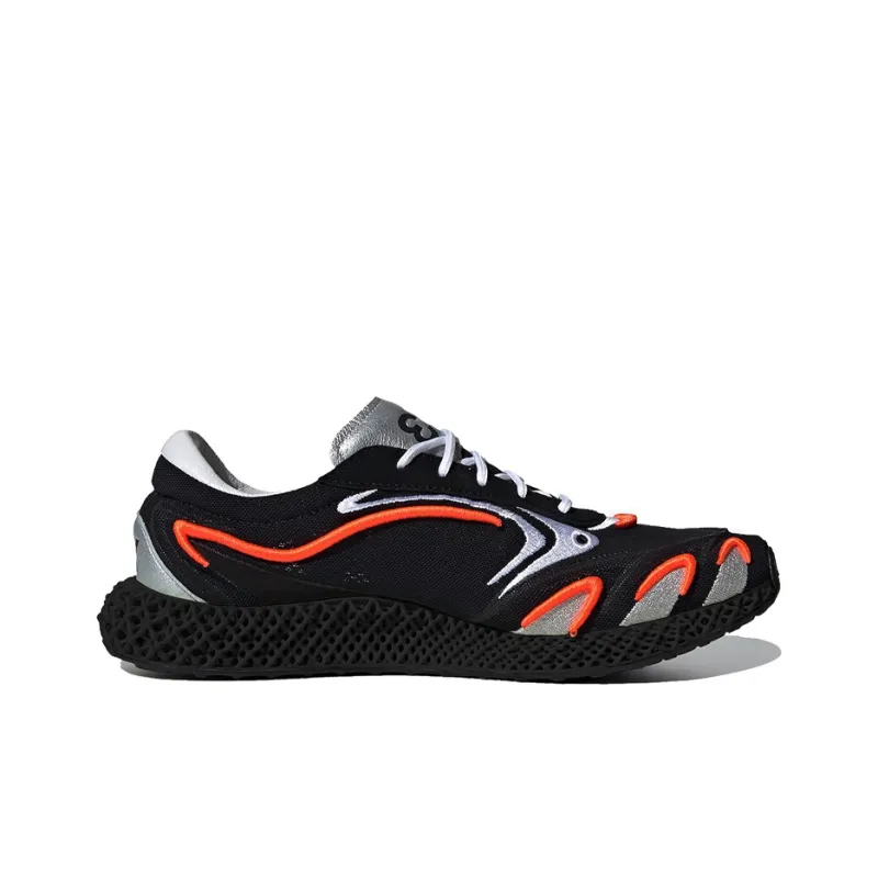 Adidas Y 3 Runner 4D Black Orange-1
