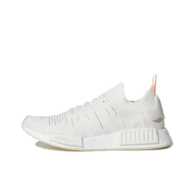 Adidas Nmd R1 Stlt Running White Clear Orange Women's-0