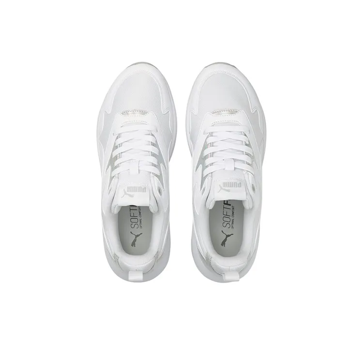 PUMA X Ray Lite Metallic 'White Silver' Women's-2